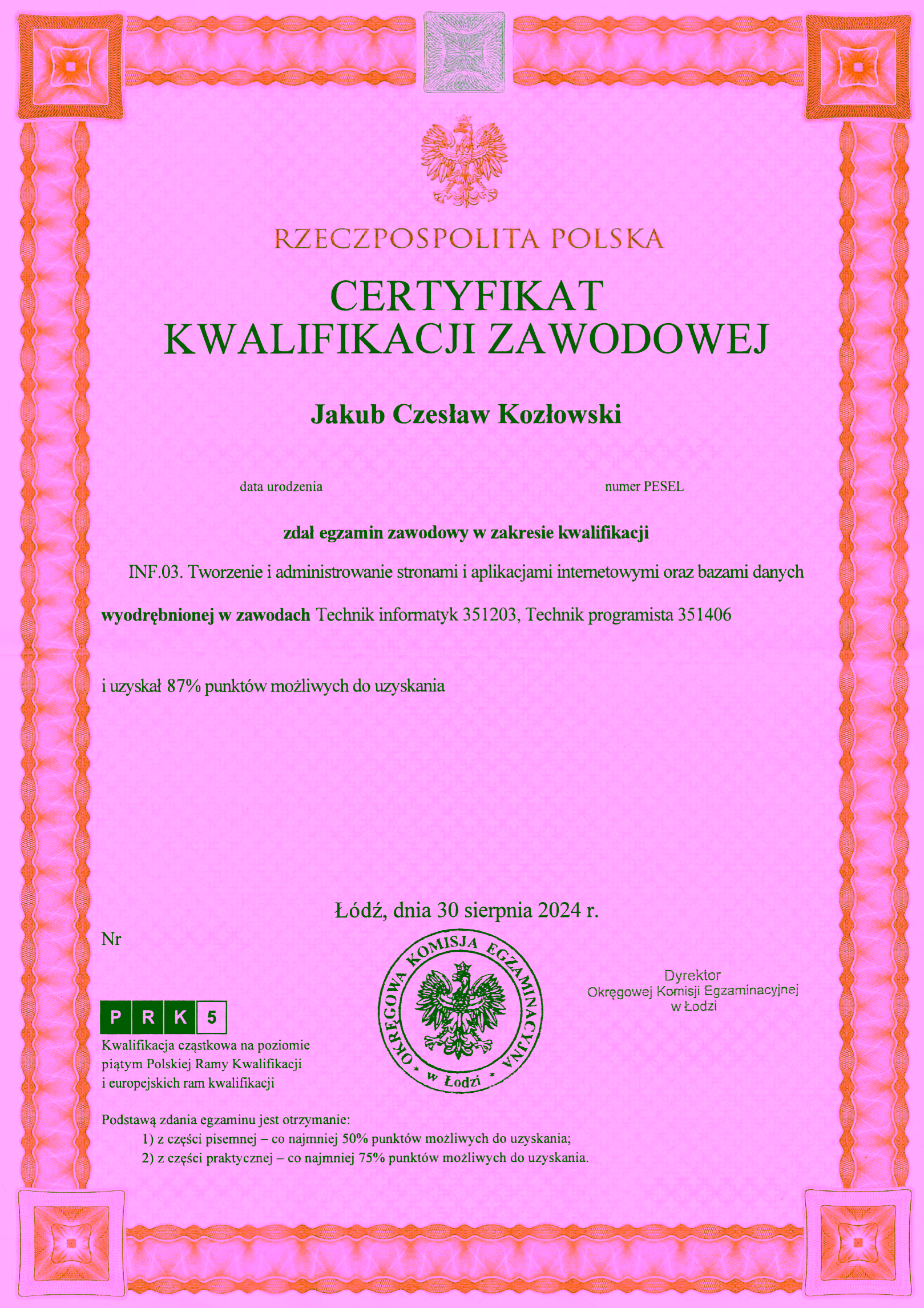 kuba kozłowski